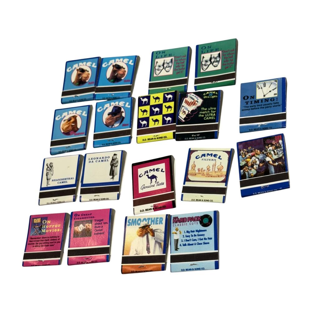 Lot 36 Vintage 1991 Camel Matchbooks Joe Camel RJ Reynolds Tobacciana - Picture 3 of 6